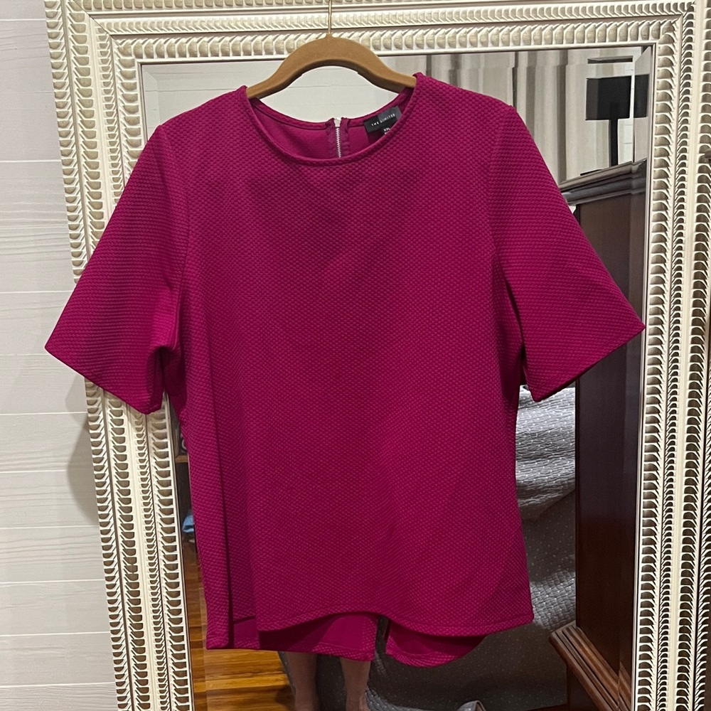 The Limited Fuchsia Blouse